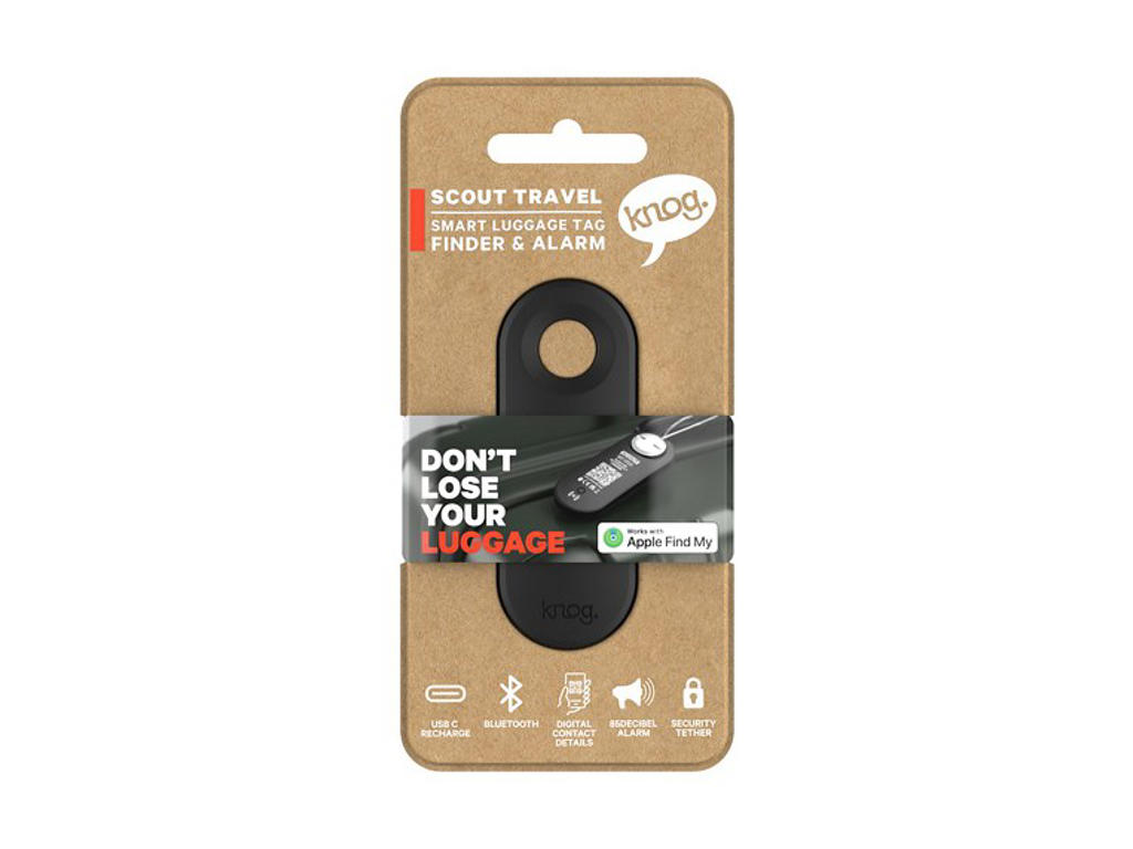 Scout   Alarm & Tracker Til Rejsen   Sort fra Knog