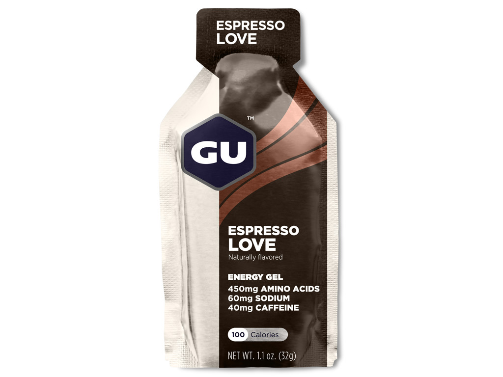Energy Gel   Espresso Love   40 Mg Koffein   32 Gram fra Gu