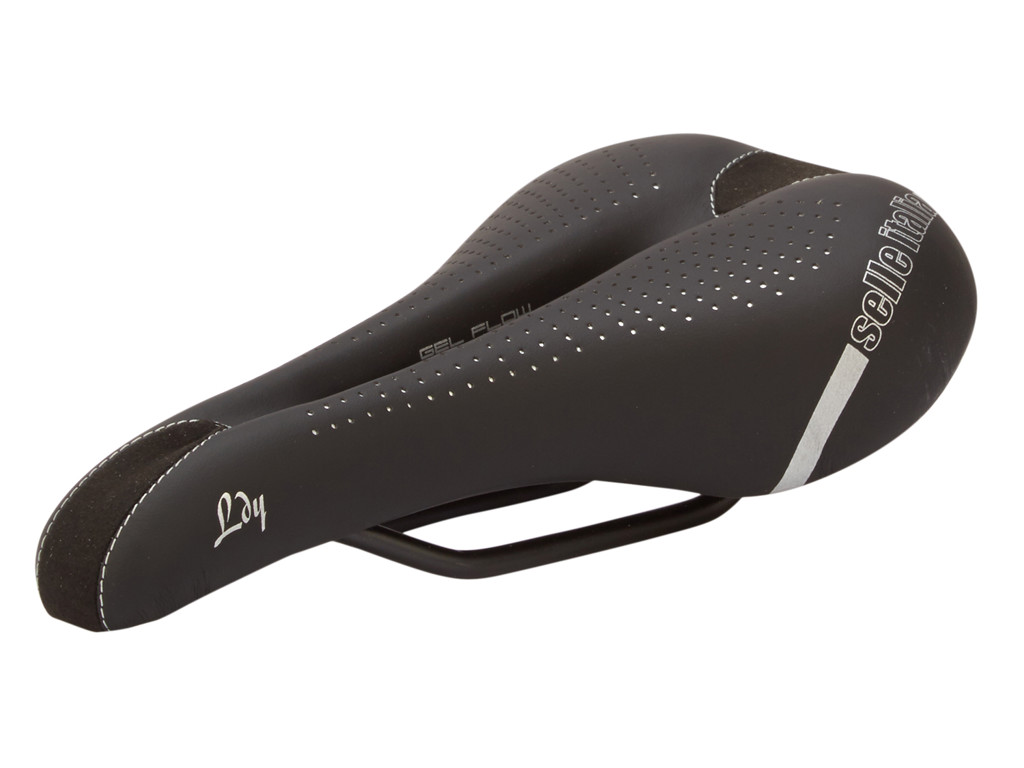 Lady Gel Flow S   Cykelsadel   Sort fra Selle Italia