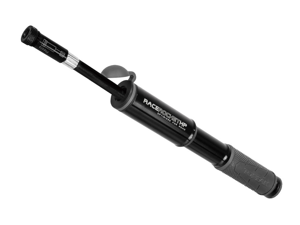 Racerocket   Minipumpe   11 Bar   160 Psi   Sort fra Topeak