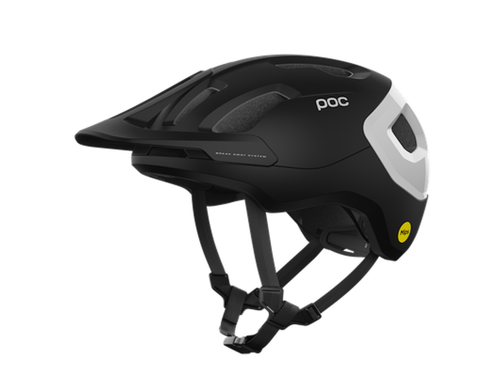 Axion Race Mips   Cykelhjelm   Uranium Black Matt Hydrogen White   Str. 55 58 Cm fra Poc