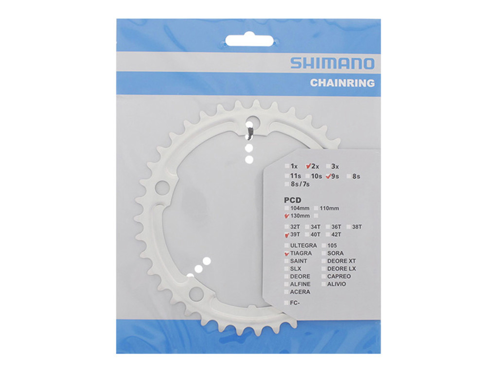 Tiagra   39 Tands Klinge   Til Dobbelt Kranksæt   Fc 4500 fra Shimano