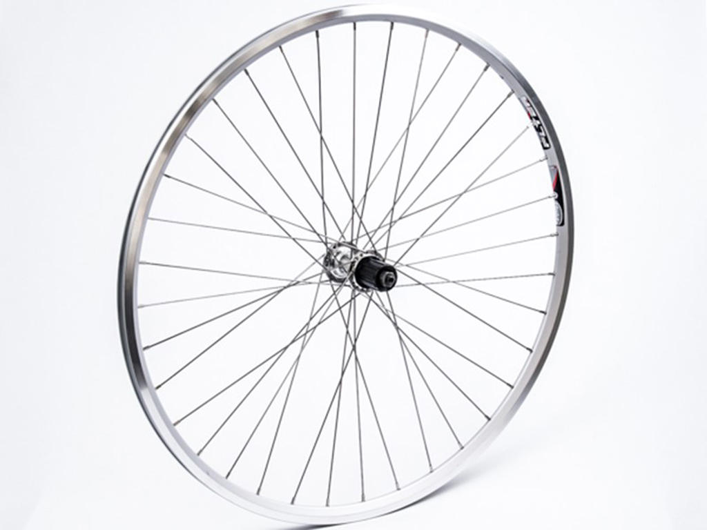 City Mtb Baghjul   700c    Qr Nav   8 9 10 Speed   Mach1 Cfx Fælg   Sølv fra Connect