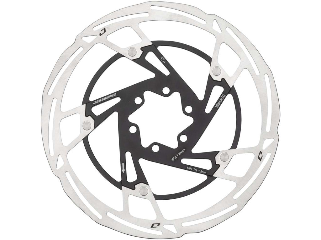 Pro Lr2 Rotor Bremseskive  140 Mm Til 6 Bolt Montering   Aluminium fra Jagwire