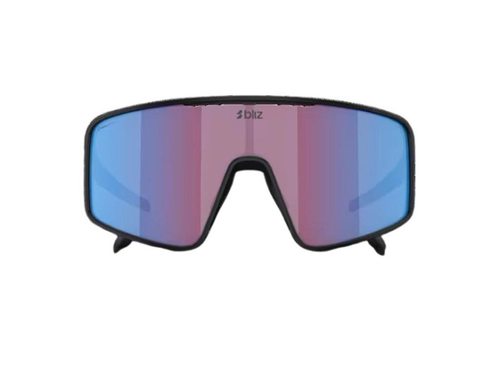 P001 Xl (42)   Cykelbriller   Rose Violet Mirror Blue Lens   Matte Black fra Bliz