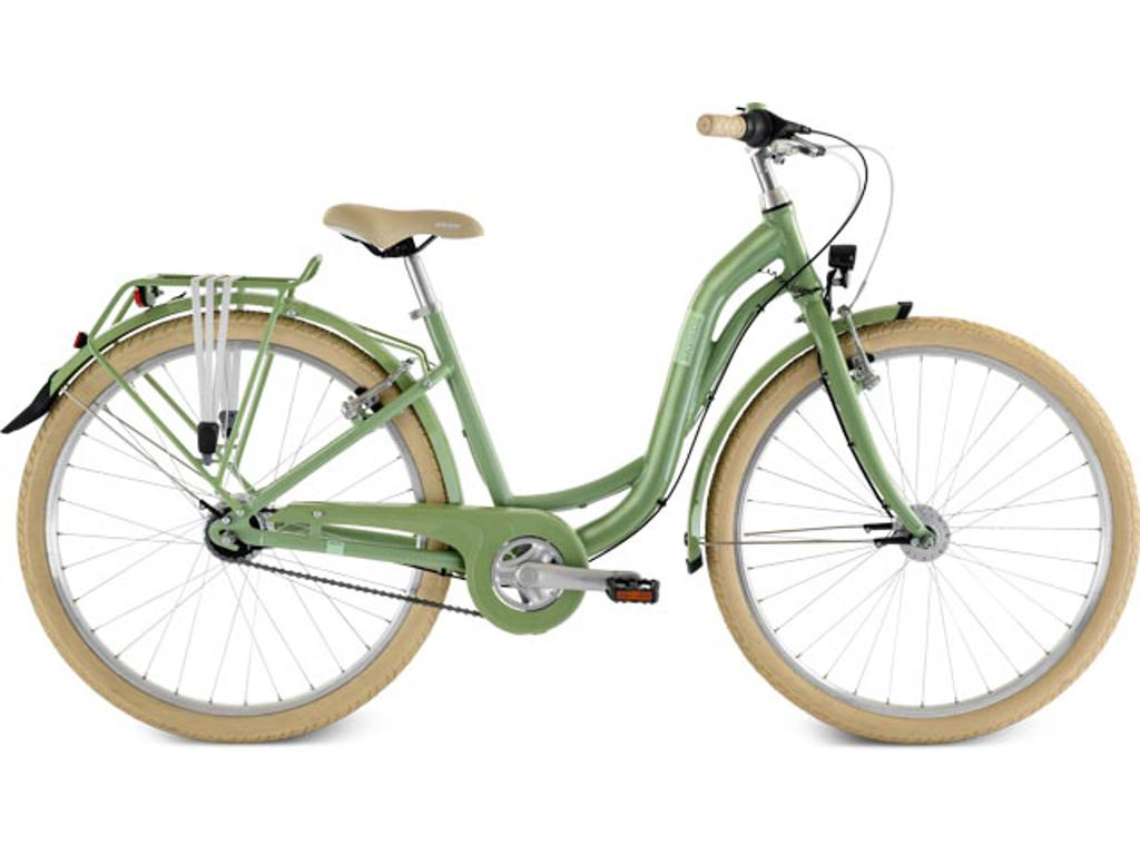 Skyride 26 7   Børnecykel Fra 10 år   Retro Grøn fra Puky
