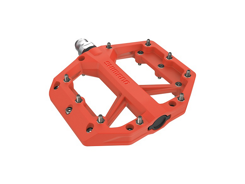 Pd Gr400   Mtb Pedaler Platform   Bmx Dh   Rød fra Shimano