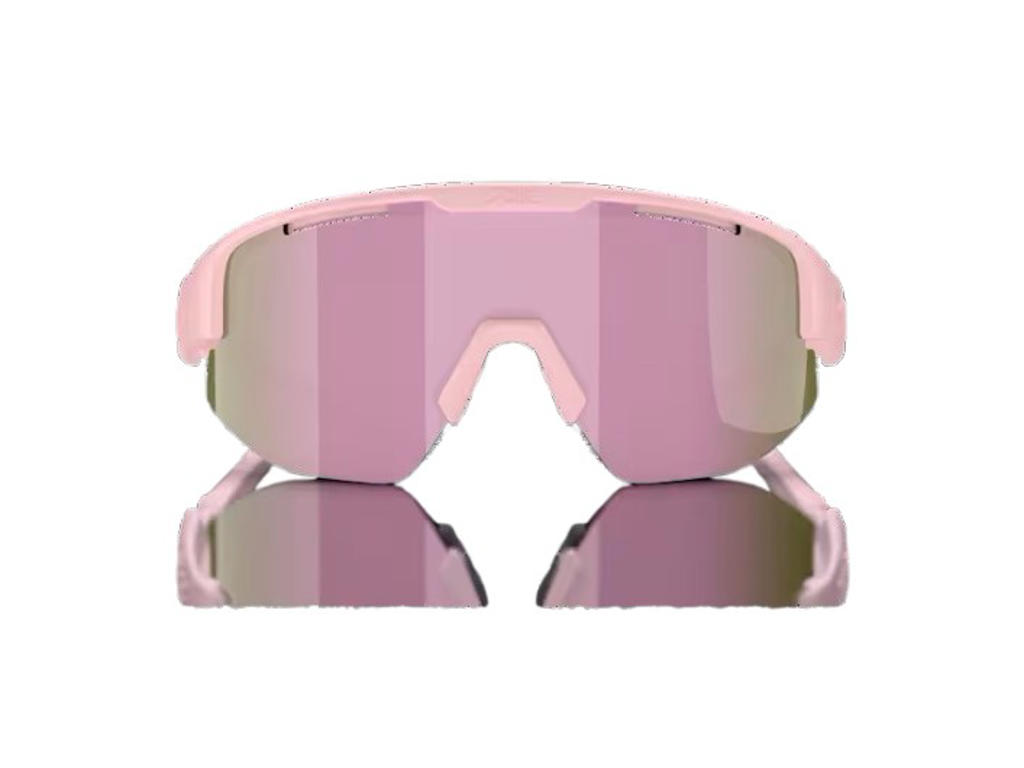 Matrix Small   Cykelbriller   Brown Rose Multicolour Lens   Matt Powder Pink fra Bliz