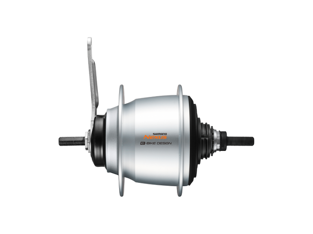 Nexus   Bagnav Med 5 Gear   187mm Aksel, Til 32 Eger   Sølv   Sg C7050 5c Med Fodbremse fra Shimano