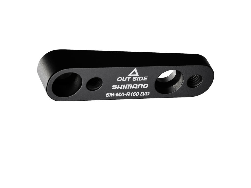 Adapter Til Bagbremsekaliber   160mm Rotor   Flat Mount fra Shimano