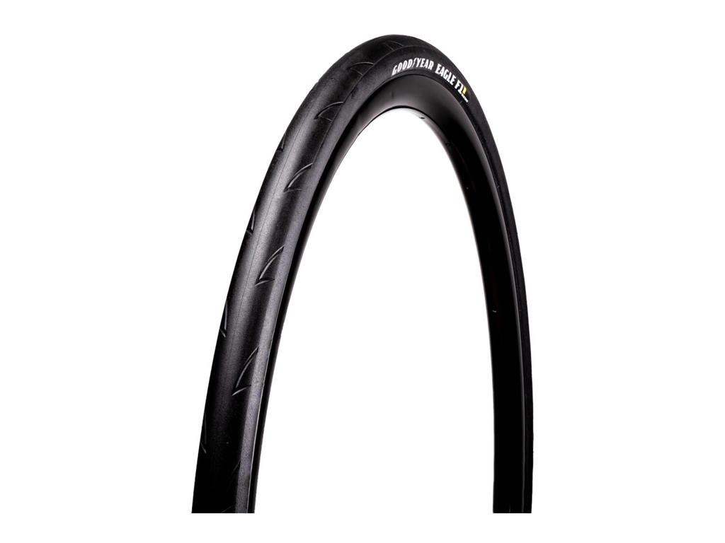 Eagle F1 R Tube   Foldedæk Road   700x28c   Sort fra Goodyear