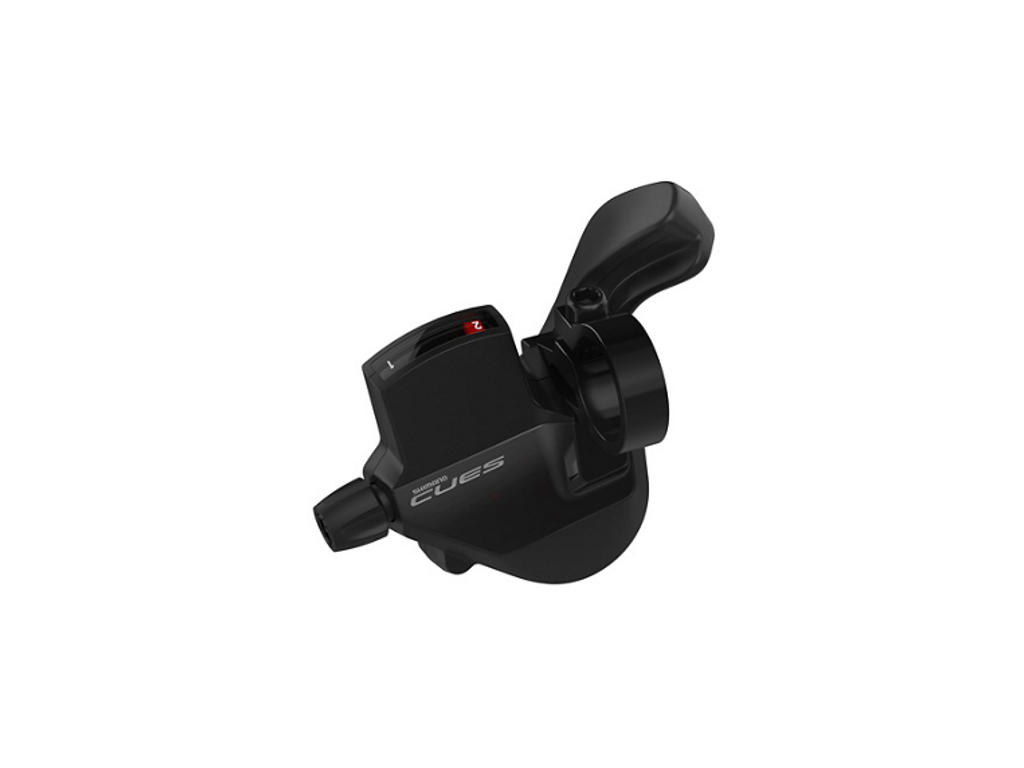 Cues   Skiftegreb Venstre   Rapidfire Plus   2 Speed   Sl U6000l   Sort fra Shimano