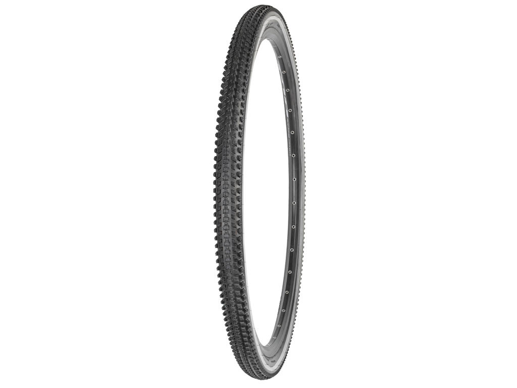 Troodon Gravel Tråddæk   700 X 45c   Sort Med Refleksstribe fra Kenda