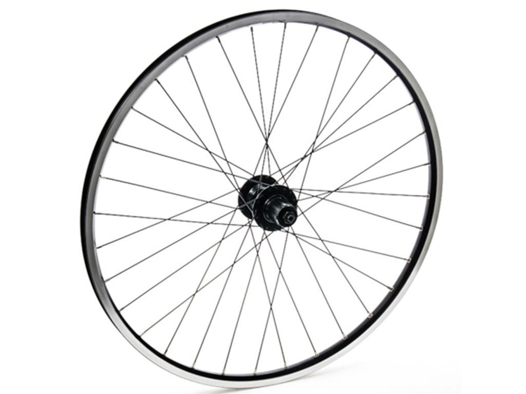 Baghjul   26x1,75   Qr Nav   Ryde Zac19 Fælg   8 9 10 Speed  Sort Sølv fra Connect