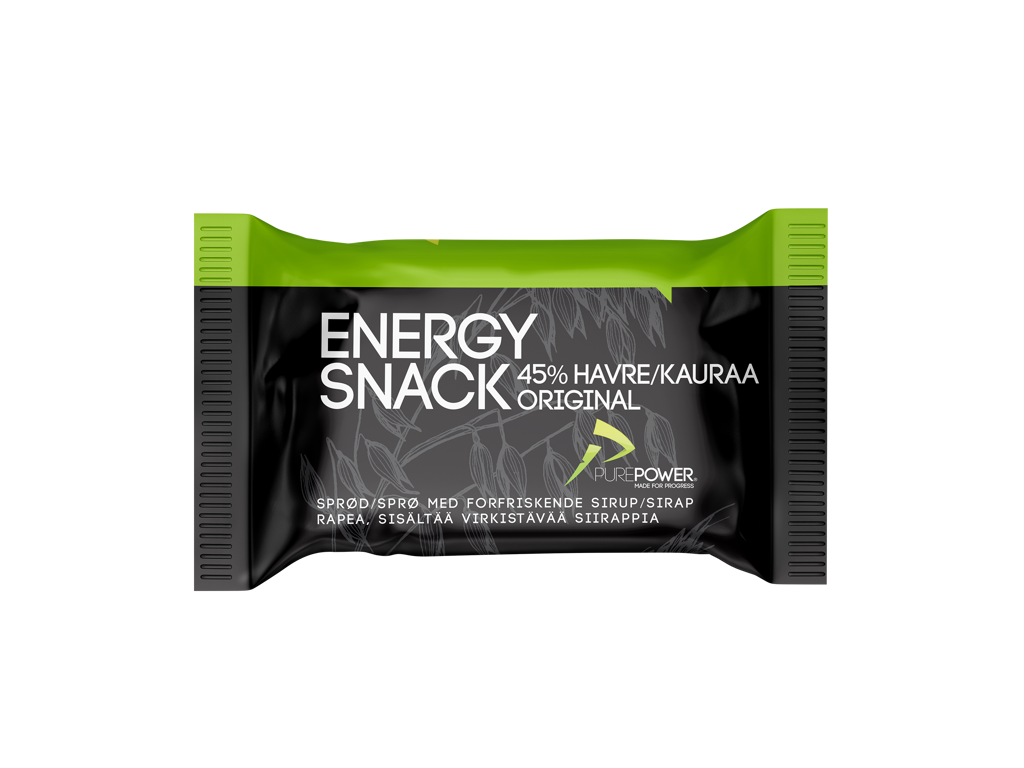 Energy Snack   Havre 60 Gram fra Purepower