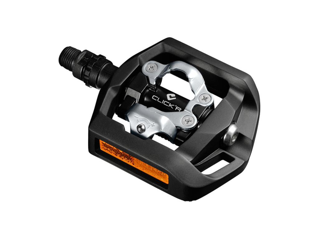 Pd T421   Pedal    Click'r Touring Med Sm Sh56 Klampe   Sort fra Shimano