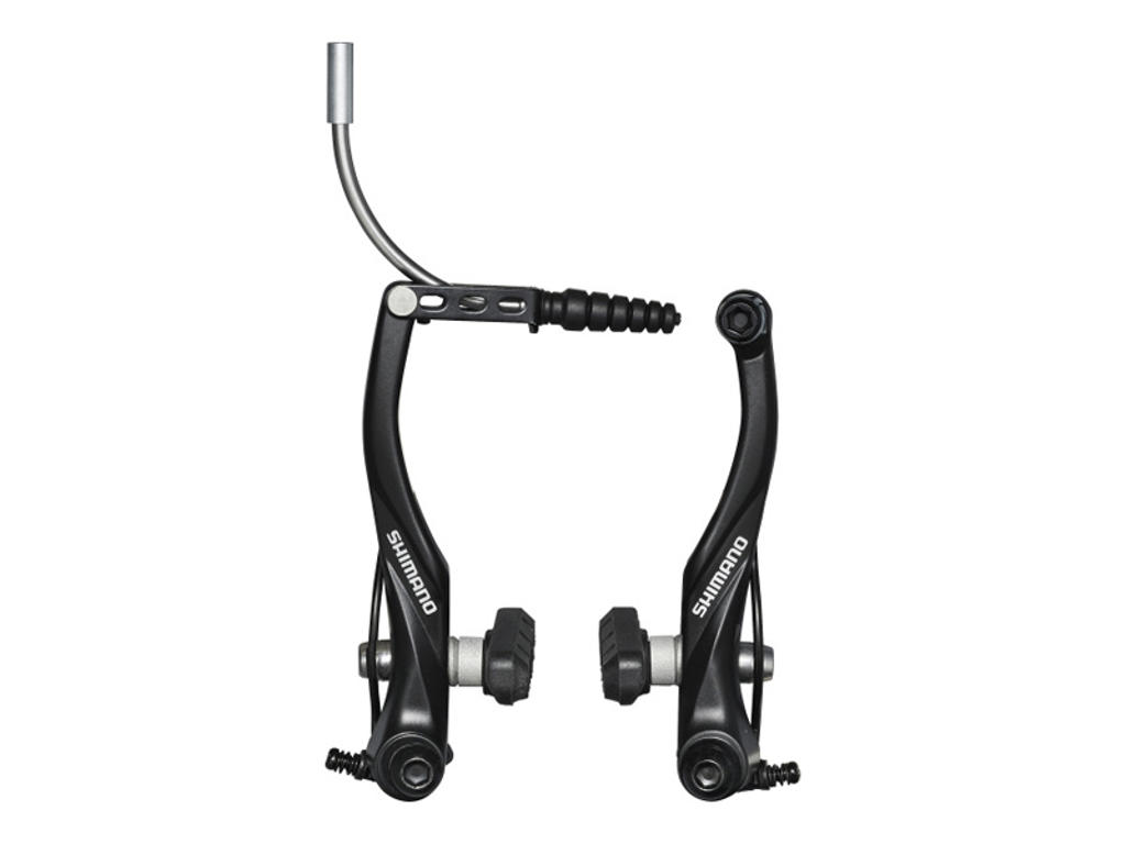 Bremseklo   Alivio V Bremse Sort Til Bag Med Fast Bremsesko fra Shimano