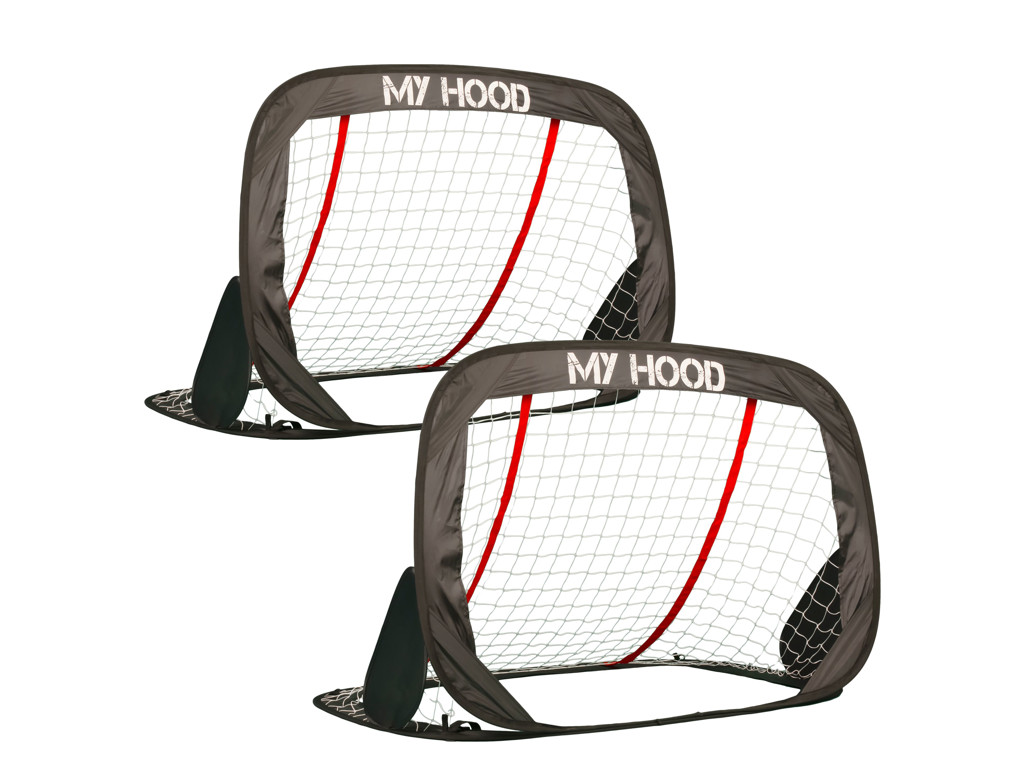 Pop Up   Fodboldmål   2 Stk.   120x80x80cm fra My Hood