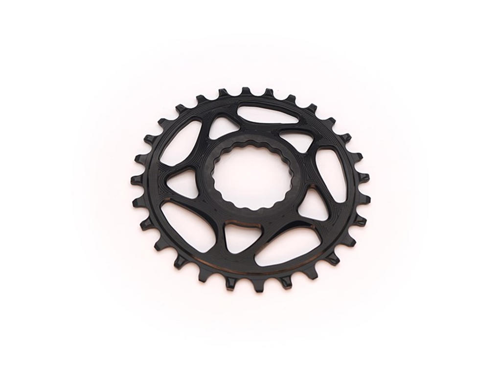 Rund Klinge   Boost   Singlespeed   Direct Mount   28t   Sort fra Absoluteblack