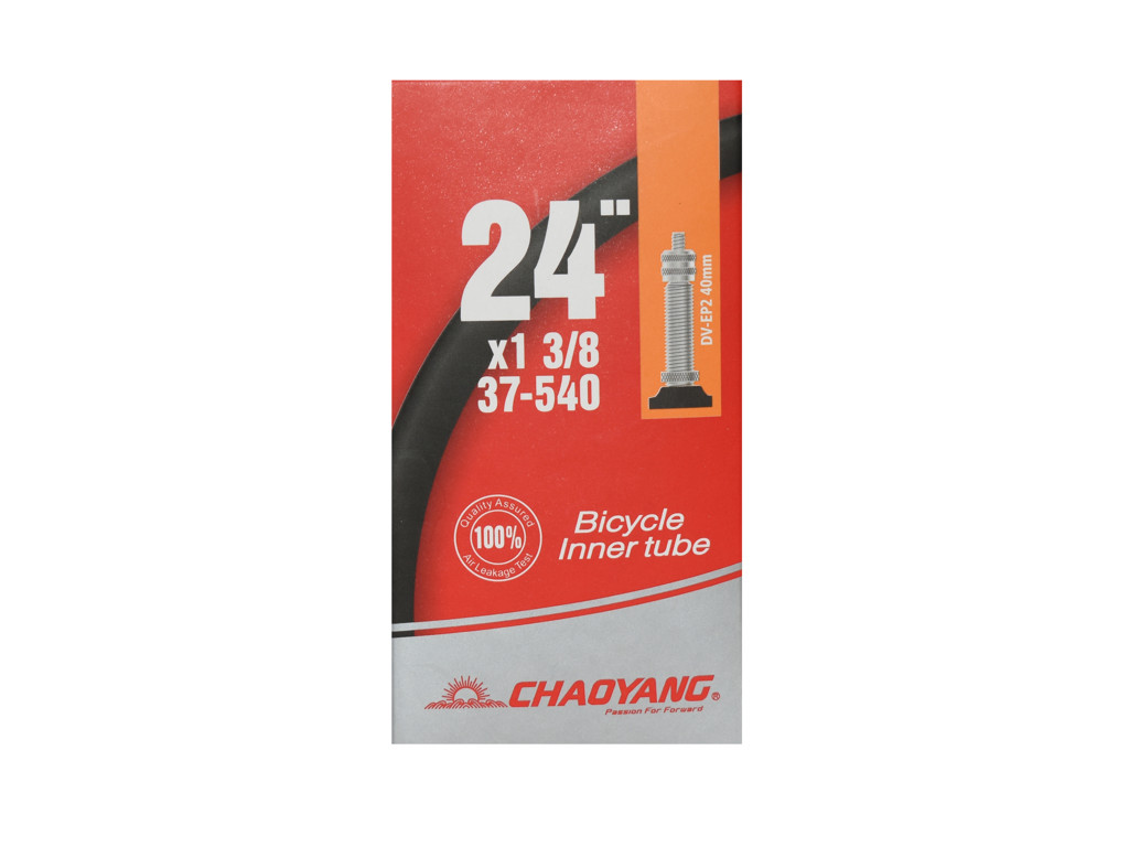 Slange 24 X 1 3 8 Med 40mm Lang Dunlop Ventil fra Chaoyang