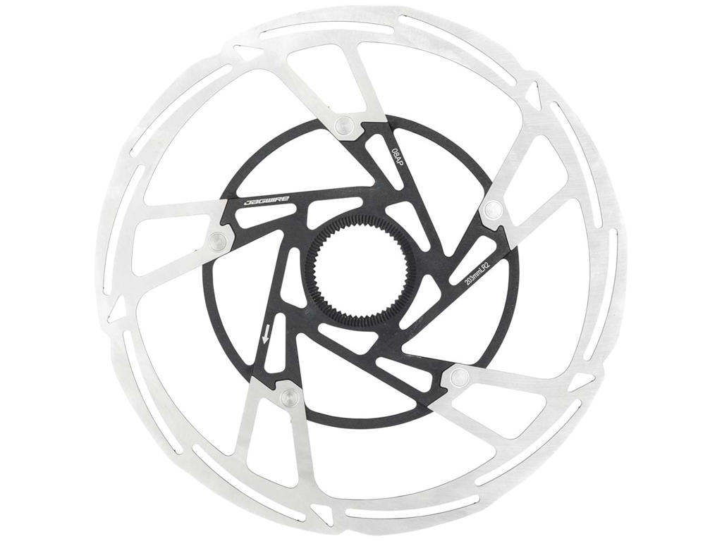Pro Lr2 Rotor Bremseskive   160 Mm   Center Lock   Aluminium fra Jagwire