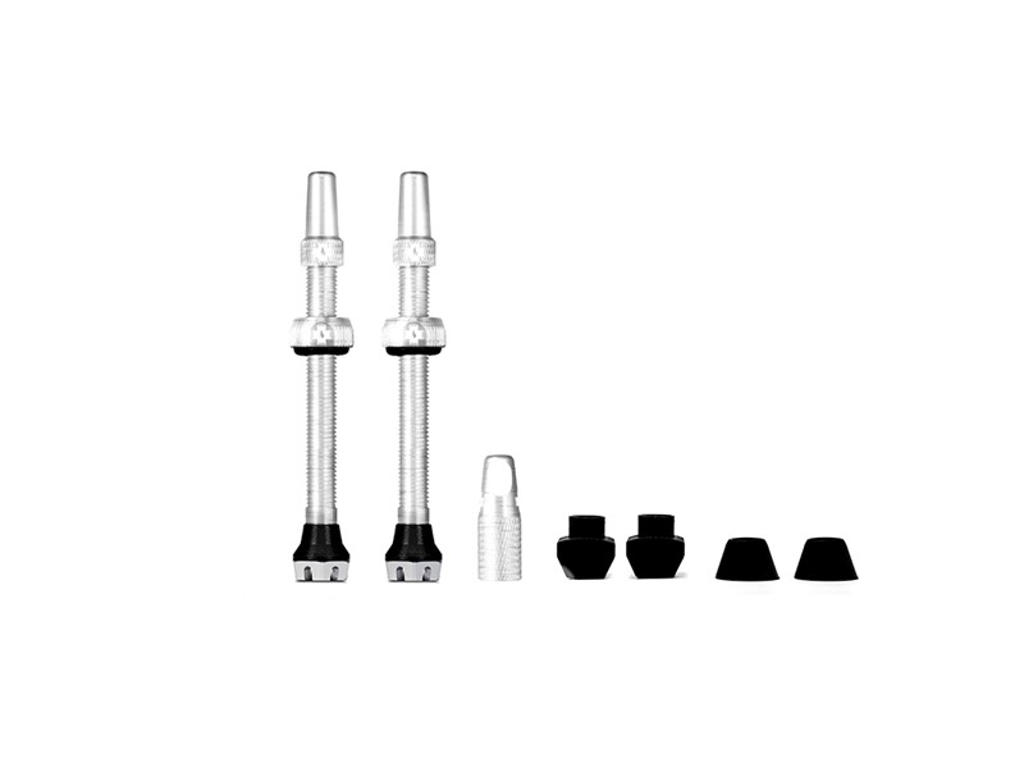 Muc Off   Tubeless Ventiler   60mm Lange   Sølv   2 Stk. fra Muc-off
