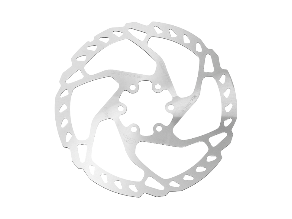 Lx   Bremseskive Til 6 Bolte   160mm 10 Stk. Uden Lock Ring   Model Sm Rt66 S fra Shimano