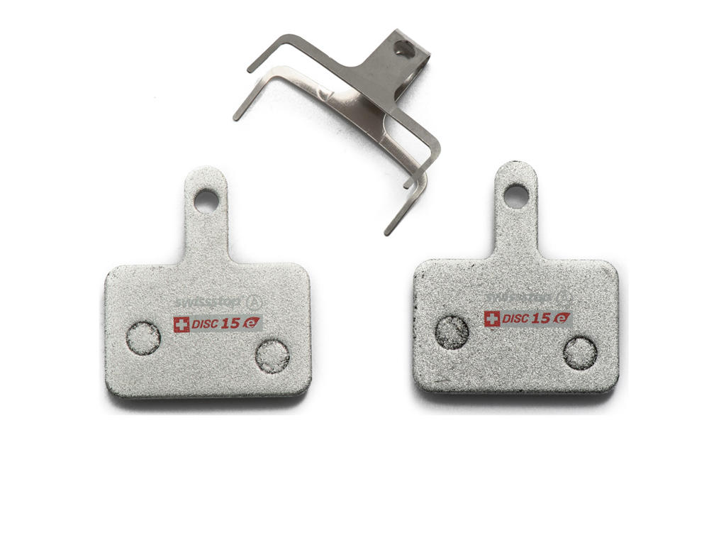 Disc 15e   Bremseklodser Til Disc E   Shimano M4050 M575   Tektro   Trp fra Swissstop