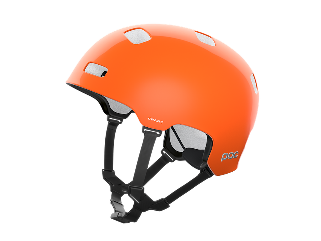 Crane Mips   Cykelhjelm   Orange   Str. 51 54 Cm fra Poc