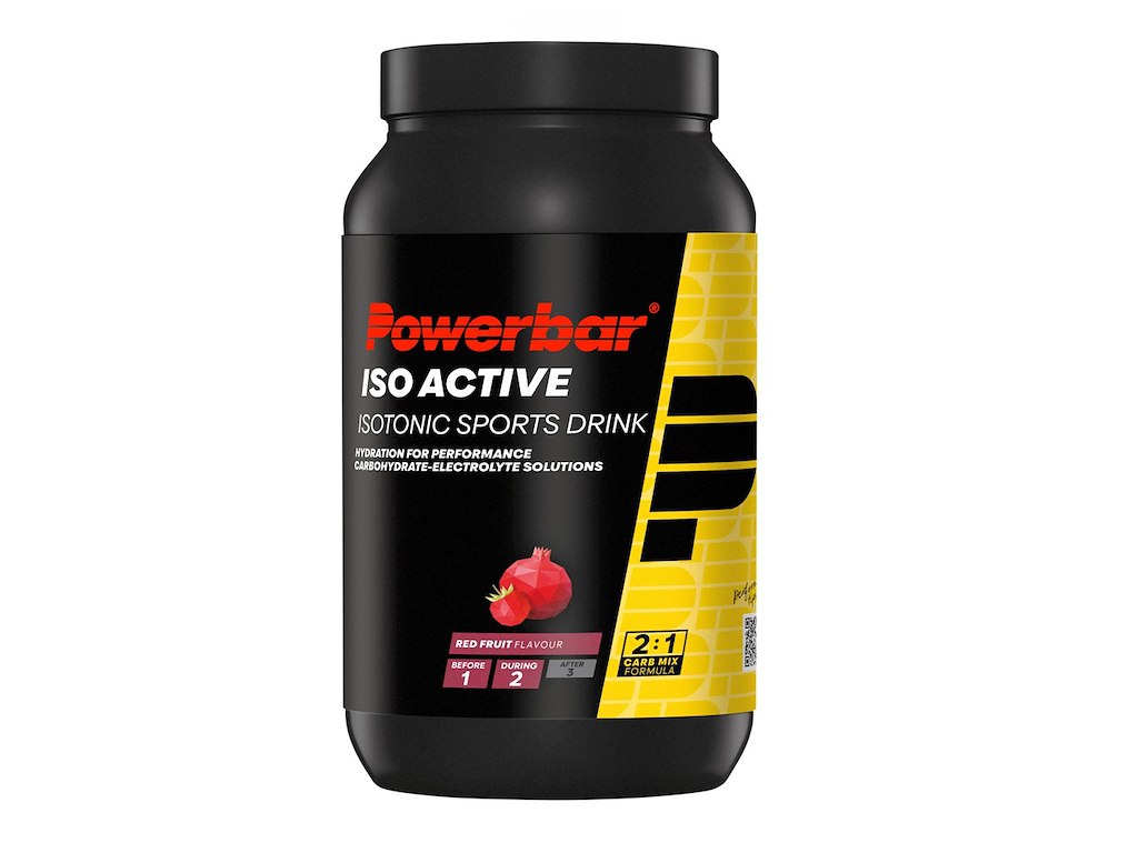 Isoactive   Energidrik   Red Fruit Punch 1.320 Gram fra Powerbar