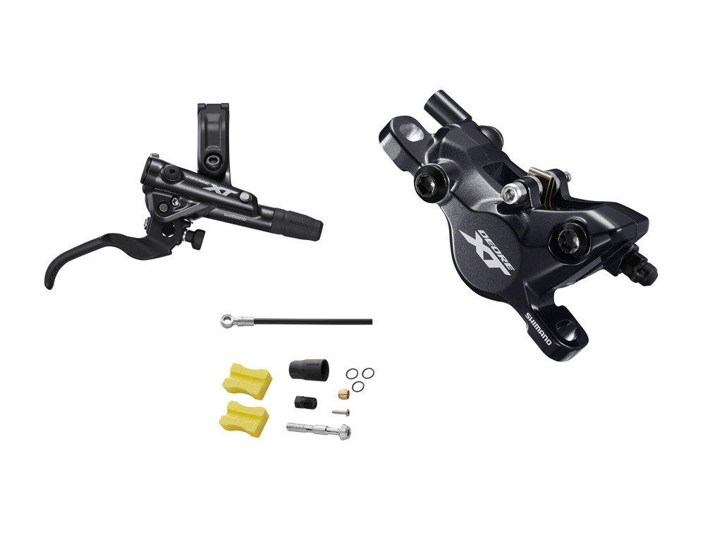 Xt M8100   Hydraulisk Bremsesæt   Bag Højre   Resin fra Shimano