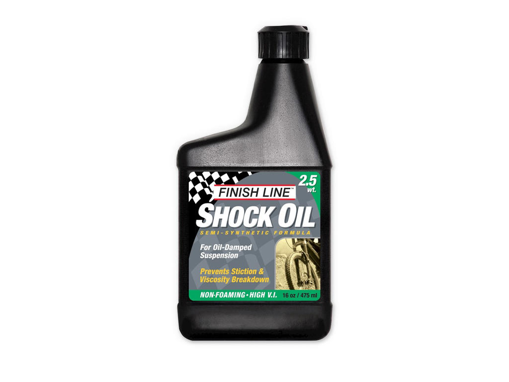 Shock Oil   Gaffelolie   2,5wt   475 Ml fra Finish Line