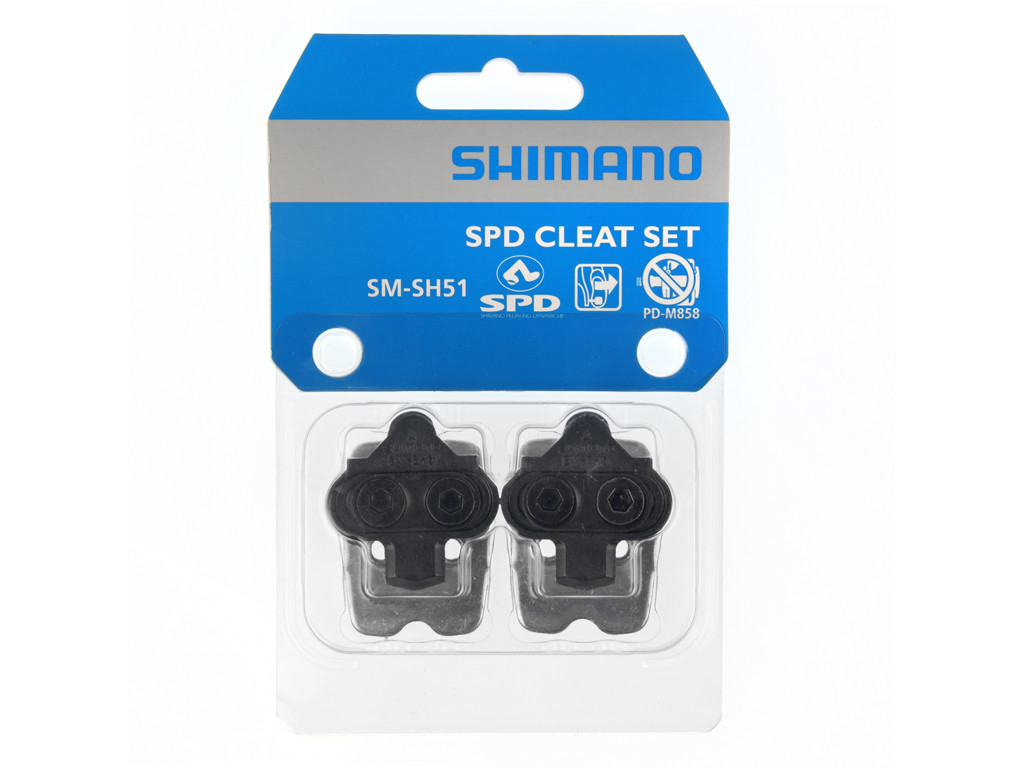 Spd Klamper Type Sm Sh51   Med Gevindplade fra Shimano