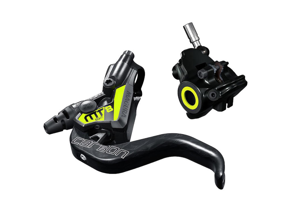 Mt8 Sl   Hydraulisk Bremsesæt   Flat Mount   Front Bag   Sort fra Magura