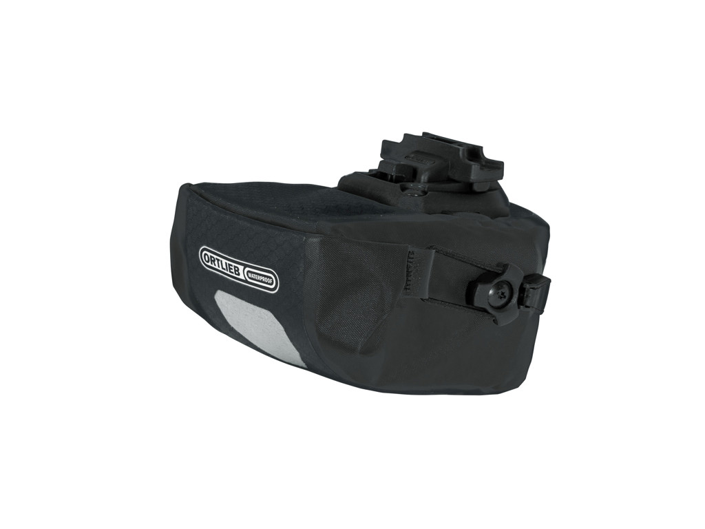 Micro Two   Sadeltaske   0,8 Liter   Mat Sort fra Ortlieb