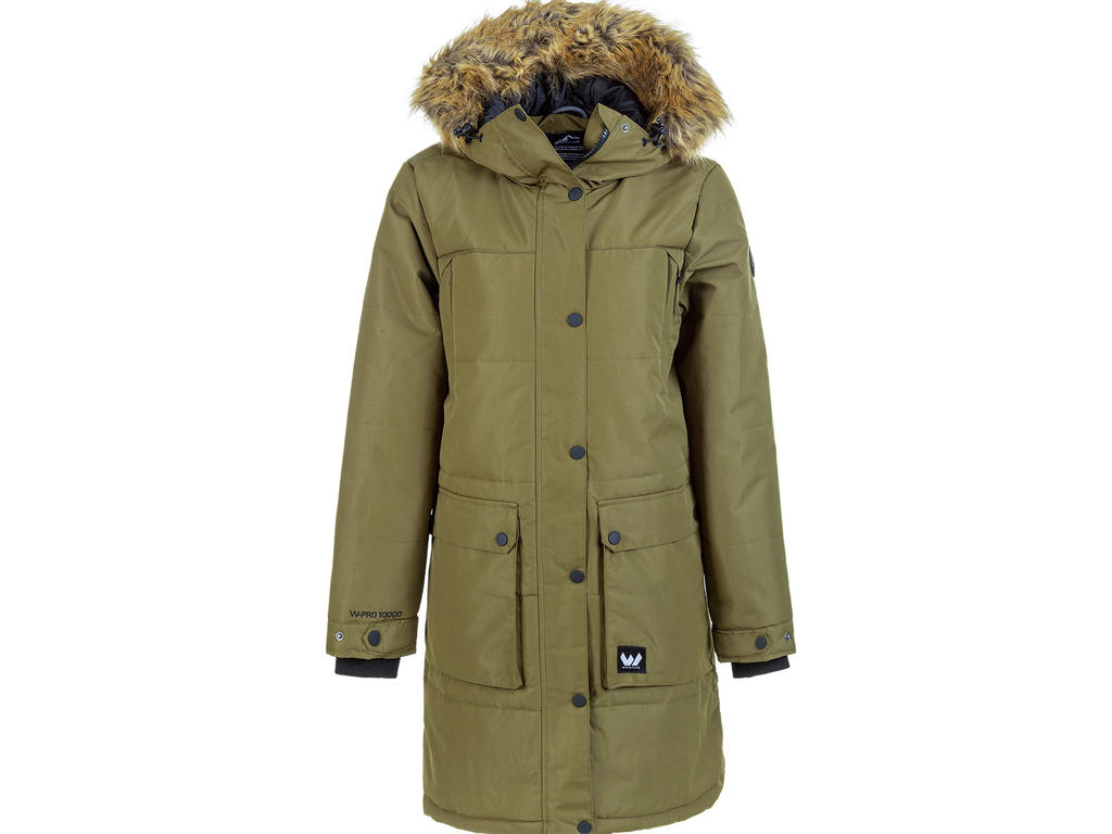 Lizbeth   Parka Jakke Dame   Dark Olive   Str. 38 fra Whistler