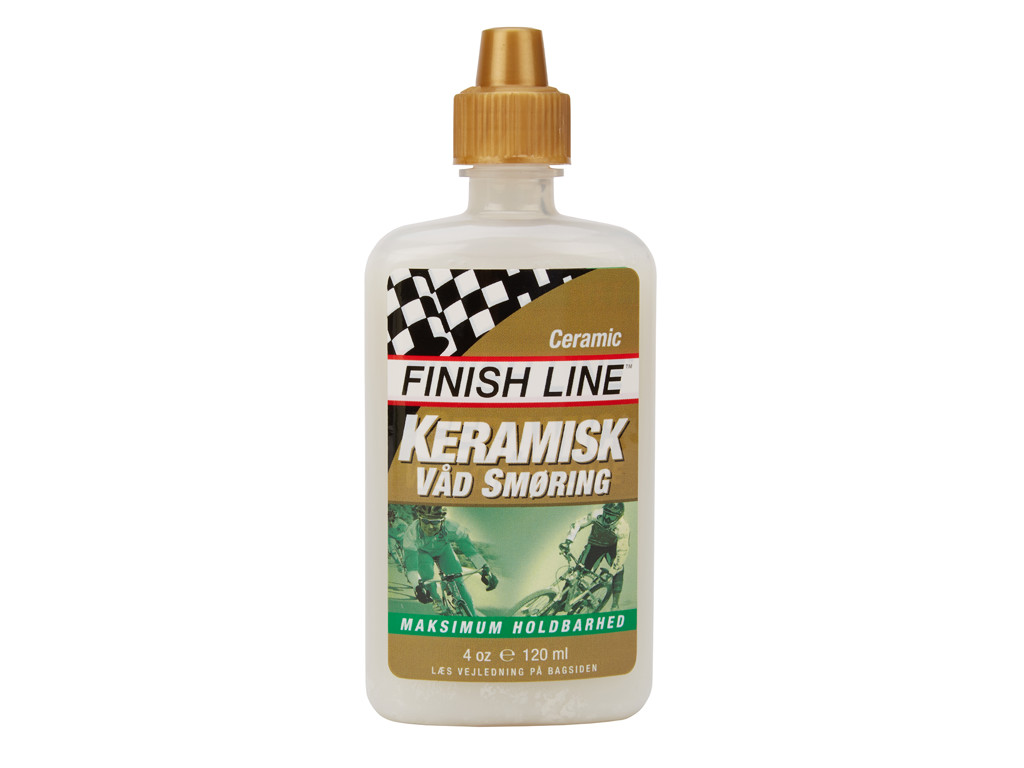 Olie   Ceramic Wet 120 Ml Drypflaske fra Finish Line