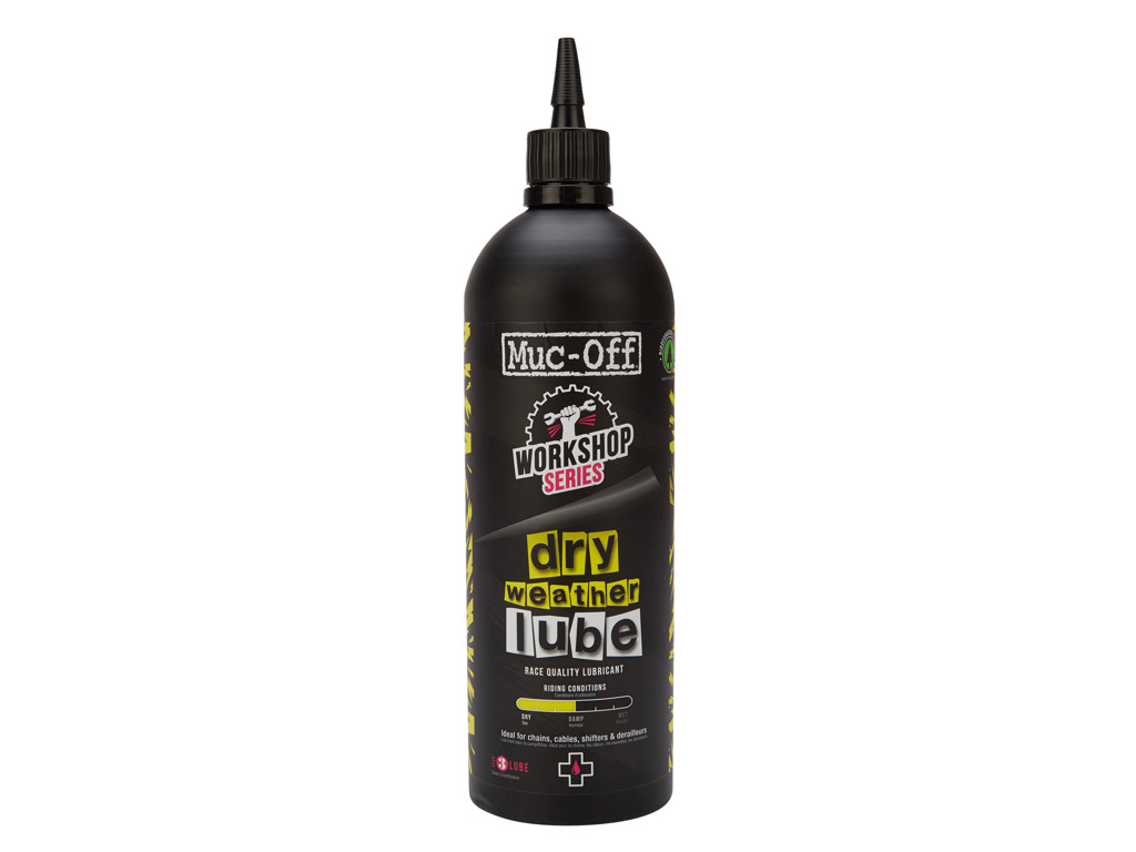 Muc Off Dry Lube   Voksbaseret Kædeolie   1 Liter fra Muc-off