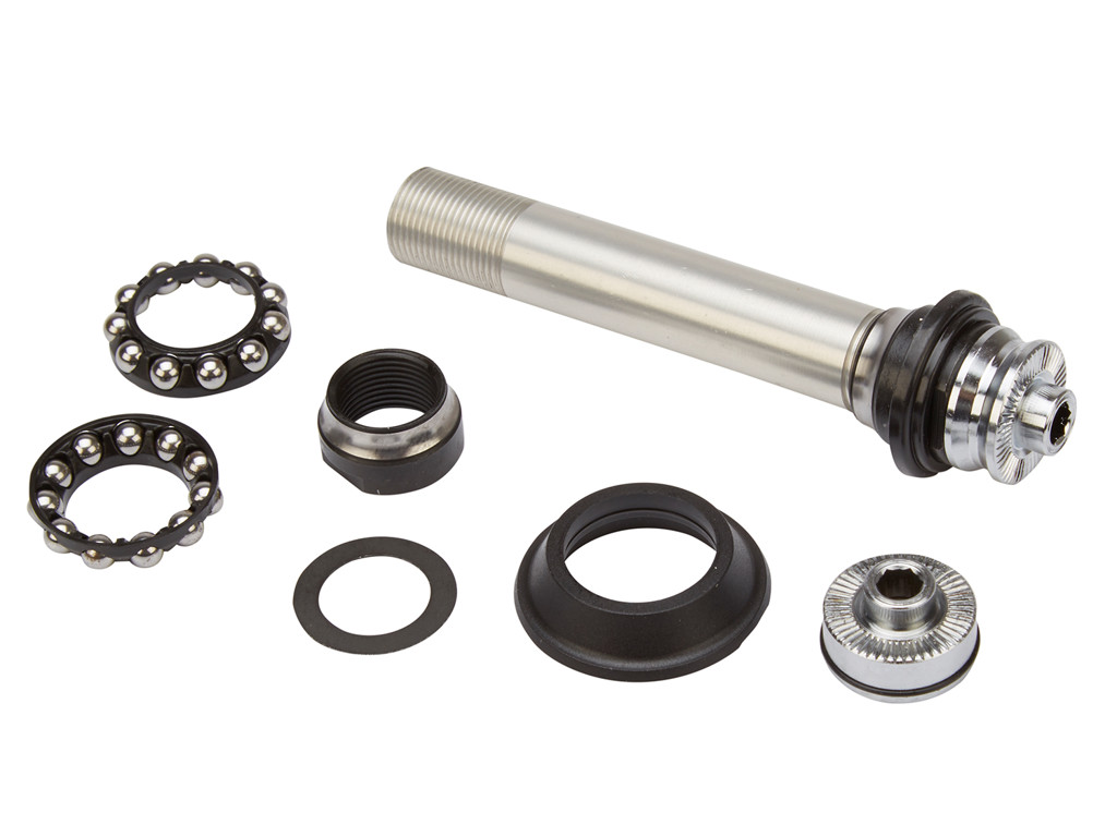 Xt   Akselsæt Til Fornav Forhjul   100mm Qr Aksel   Hb M785 M8000 fra Shimano