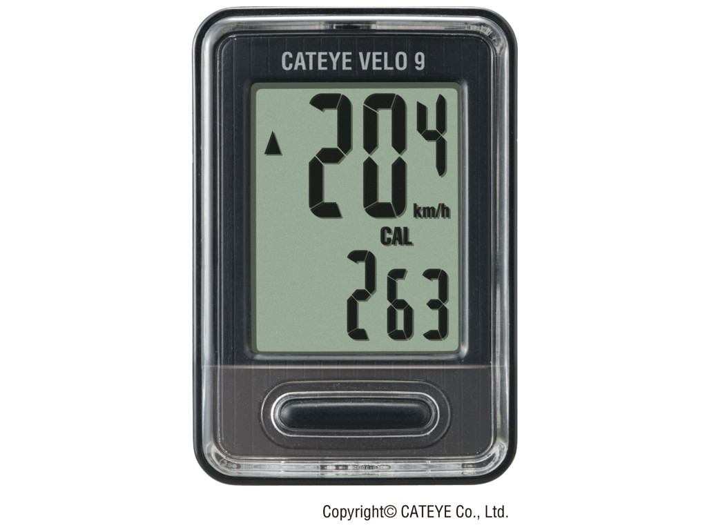 Computer Velo 9 Sort Cc Vl820 fra Cateye