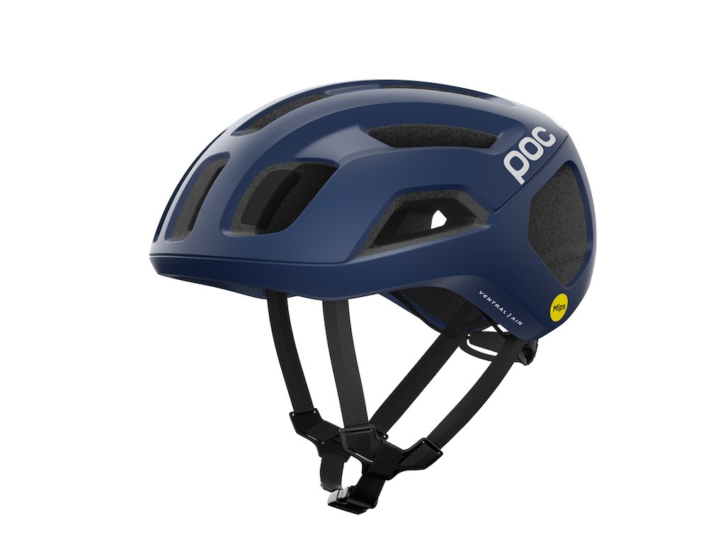 Ventral Air Mips Cykelhjelm   Mat Navy   Str. 56 61 Cm fra Poc