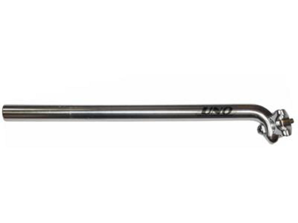 Sadelpind 31,6 Mm X 400mm Sølv fra Diverse