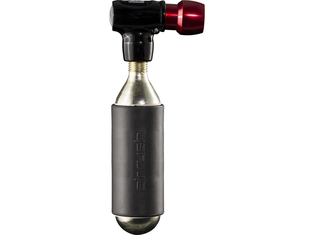Air Rush Elite   Co2 Pumpe   Rød Sort fra Bontrager