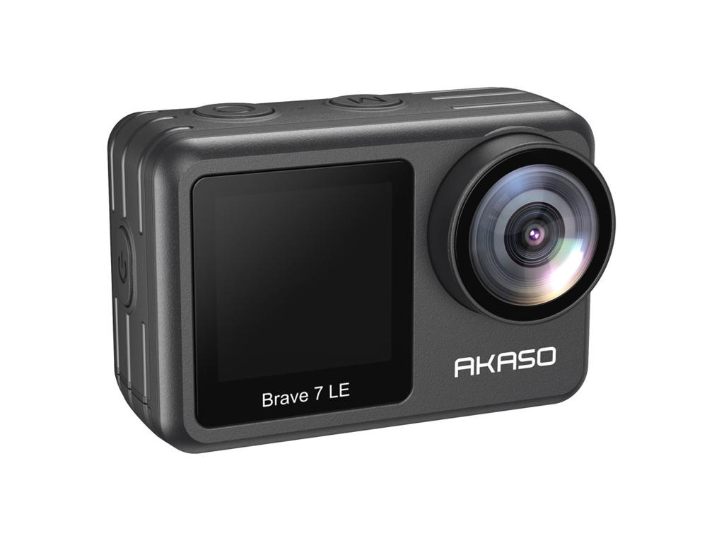 Brave 7 Le   Action Kamera   4k 30fps   Ipx7 Wandtæt fra Akaso