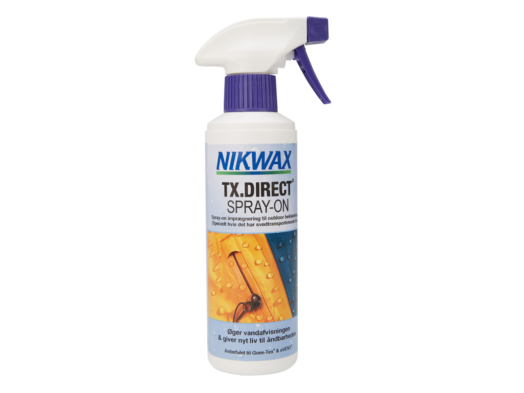 Tx Direct Spray On   Imprænerings Spray Til Tekstil   300 Ml fra Nikwax