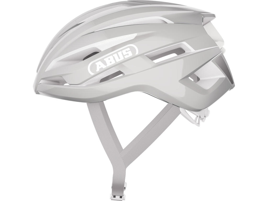 Stormchaser Ace Cykelhjelm   Pure Grey   Str. 57 61 Cm fra Abus