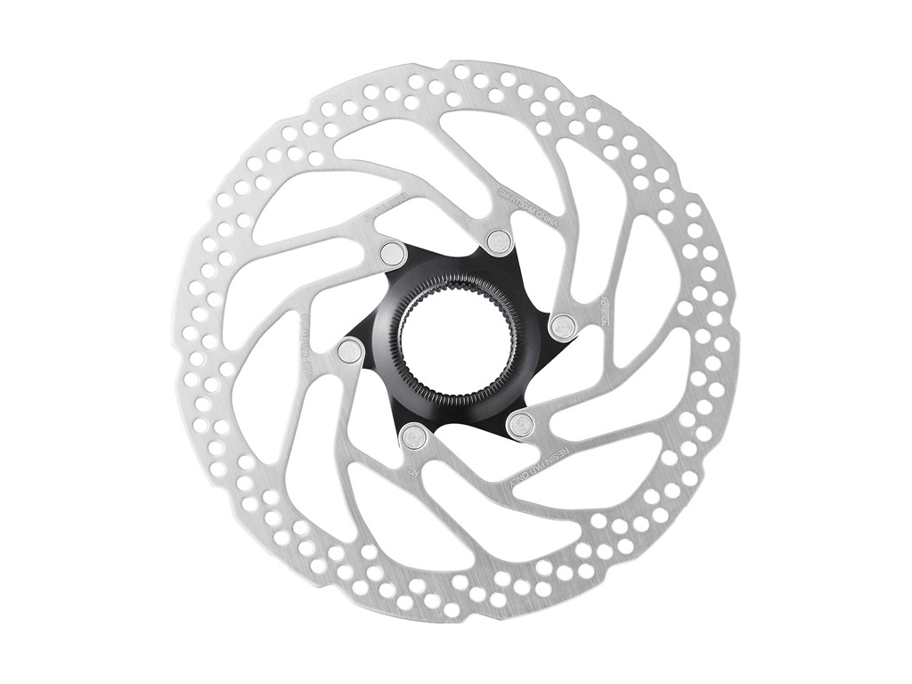 Rt30   Rotor Med Magnet Og Lock Ring   180mm Til Center Lock Int fra Shimano