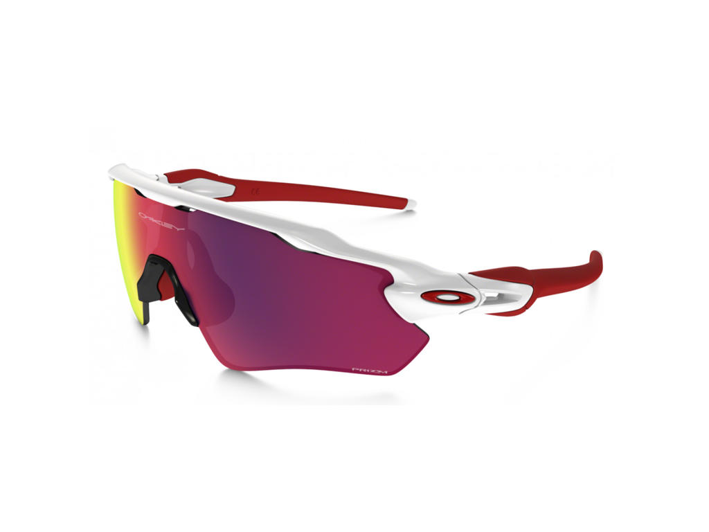 Radar Ev Path Prizm Road   Cykelbrille   Rød Hvid fra Oakley