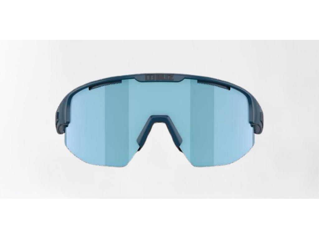 Matrix Small (30)   Cykelbriller    Smoke Ice Blue Mirror Lens   Mat Blå fra Bliz