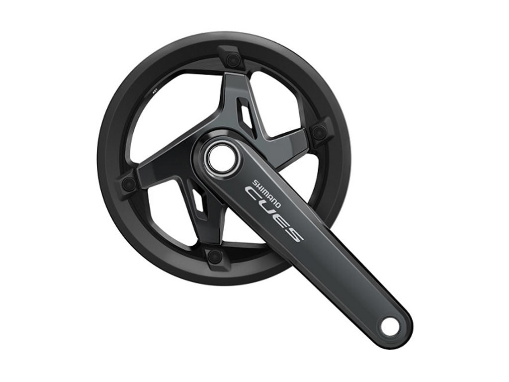 Cues Kranksæt   42t   11 10 9 Speed   170mm Pedalarm   Inkl. Kædeskærm   Fc U8000 1 fra Shimano